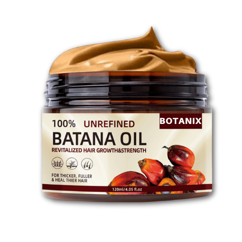 100% Unrefined Batana Oil – Revitalize Hair Growth & Strength | Botanix