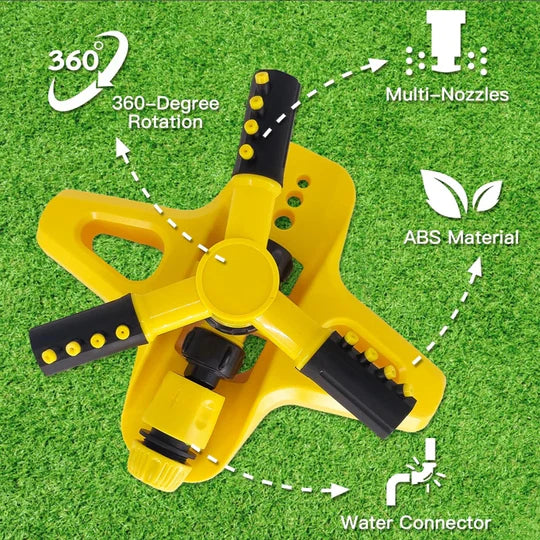 Strong Garden Sprinkler for Perfect Watering – Heavy Duty