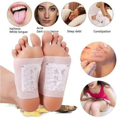 🌿 Ginger Deep Cleansing Foot Patch (10 PCS)