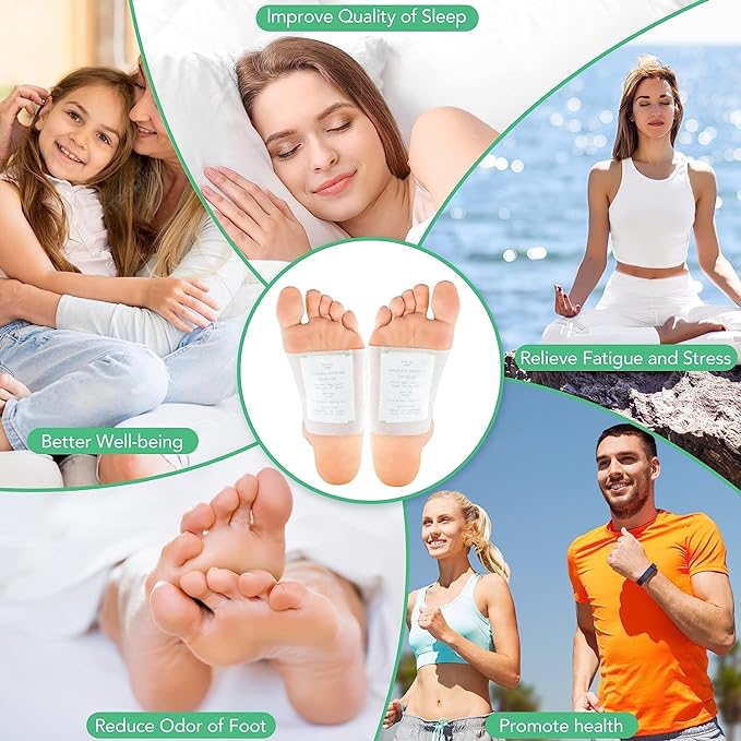 🌿 Ginger Deep Cleansing Foot Patch (10 PCS)