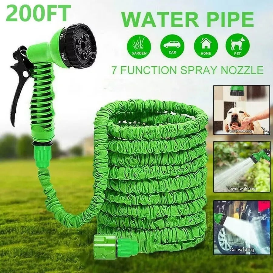 Flexible Water Hose for Garden & Car – Expandable Design