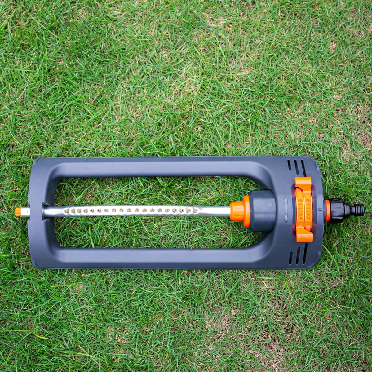 360° Adjustable Oscillating Garden Sprinkler – Wide Coverage Lawn Watering System