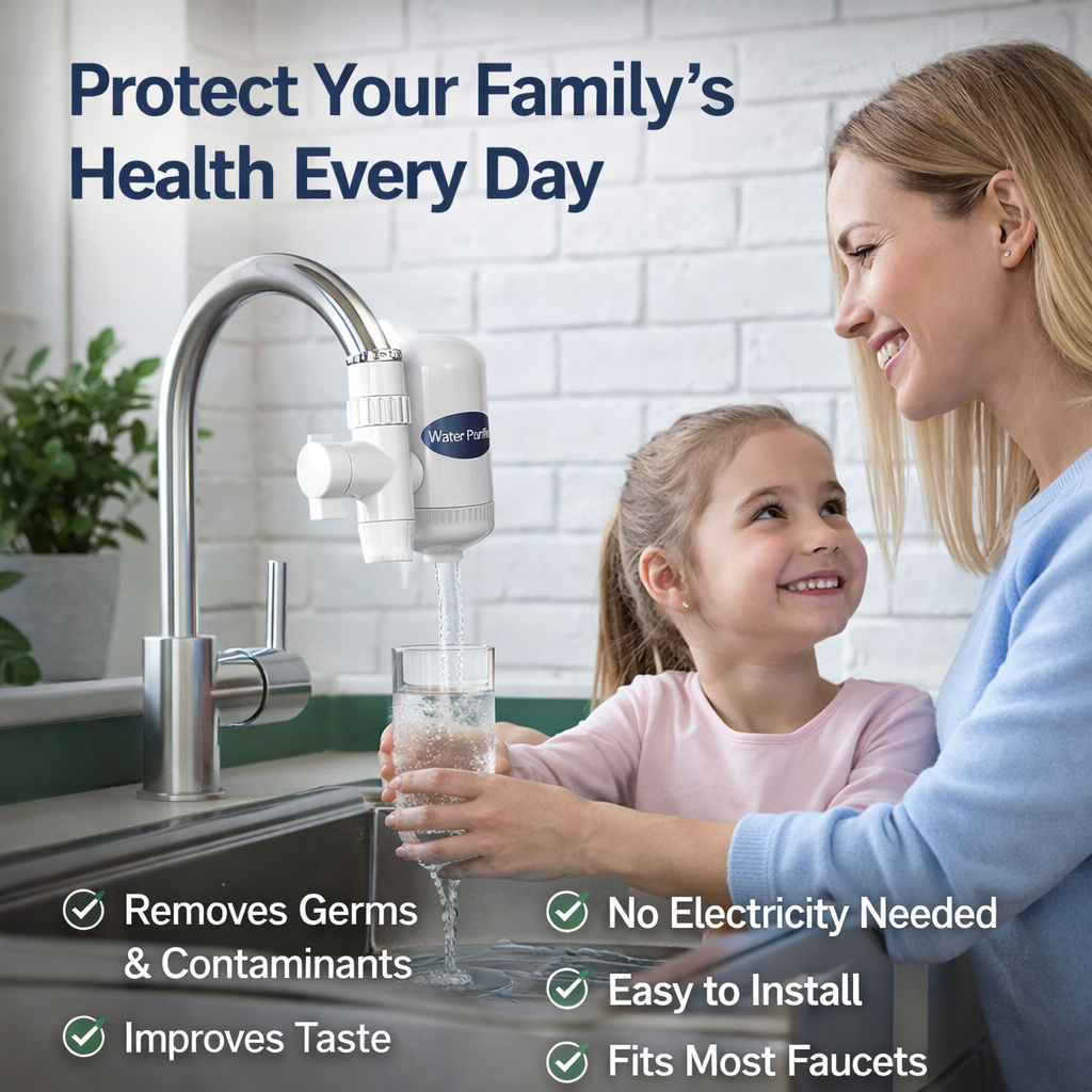 Instant Faucet Water Purifier – Clean & Safe Water Every Day