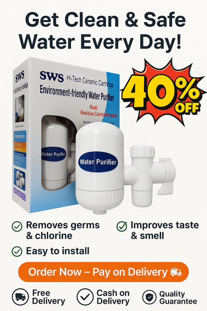 Instant Faucet Water Purifier – Clean & Safe Water Every Day