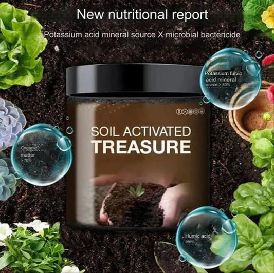 SOIL BOOSTER™ – Natural Fertilizer for Strong Roots, Faster Growth & Big Harvests 🌾