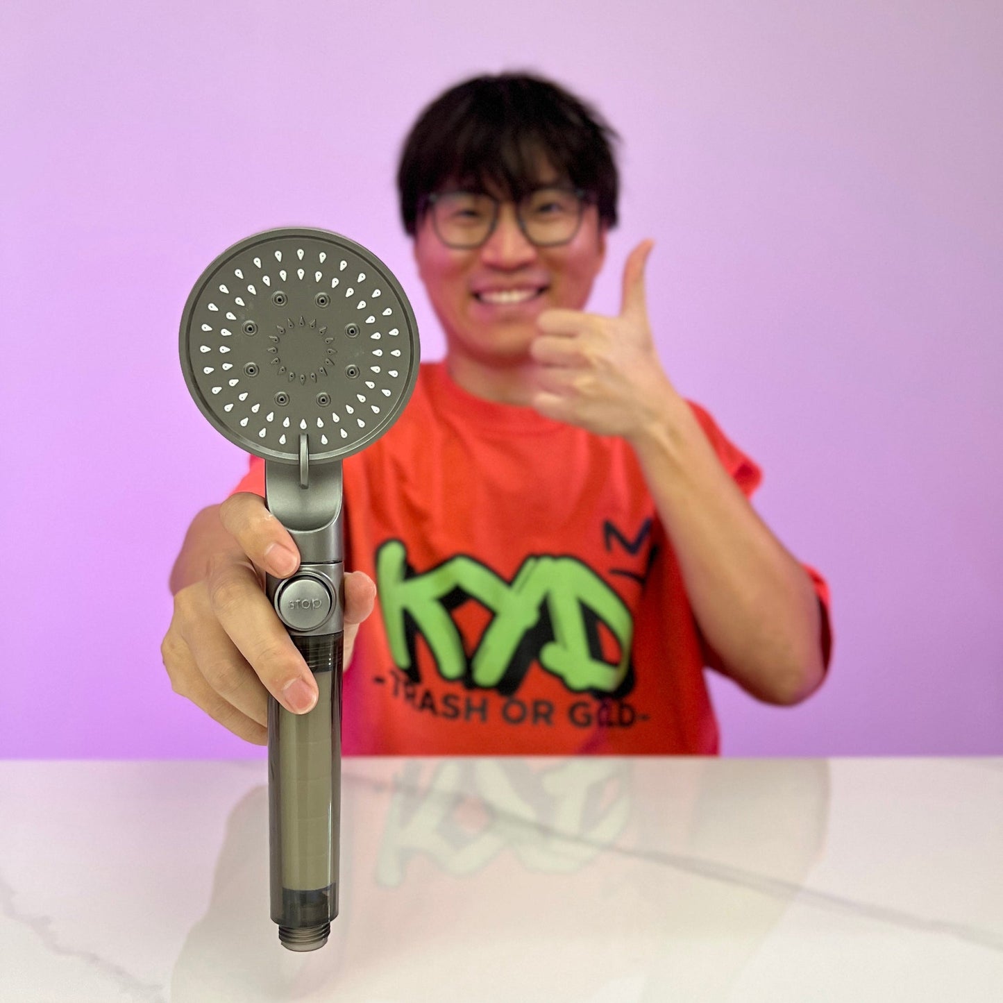 Turbo Pressure Filtered Shower Head – Clean Water & Strong Flow