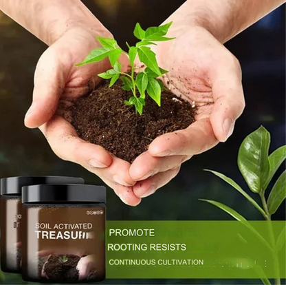 SOIL BOOSTER™ – Natural Fertilizer for Strong Roots, Faster Growth & Big Harvests 🌾