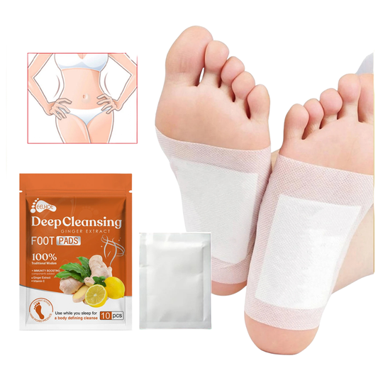 🌿 Ginger Deep Cleansing Foot Patch (10 PCS)