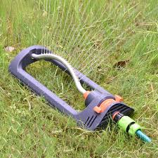360° Adjustable Oscillating Garden Sprinkler – Wide Coverage Lawn Watering System