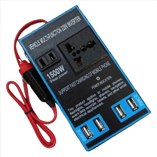 1500W Car Power Inverter – Charge Your Devices Anywhere, Anytime