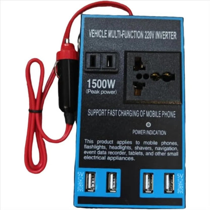 1500W Car Power Inverter – Charge Your Devices Anywhere, Anytime