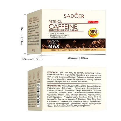 SADOER Retinol Caffeine Anti-Wrinkle Eye Cream