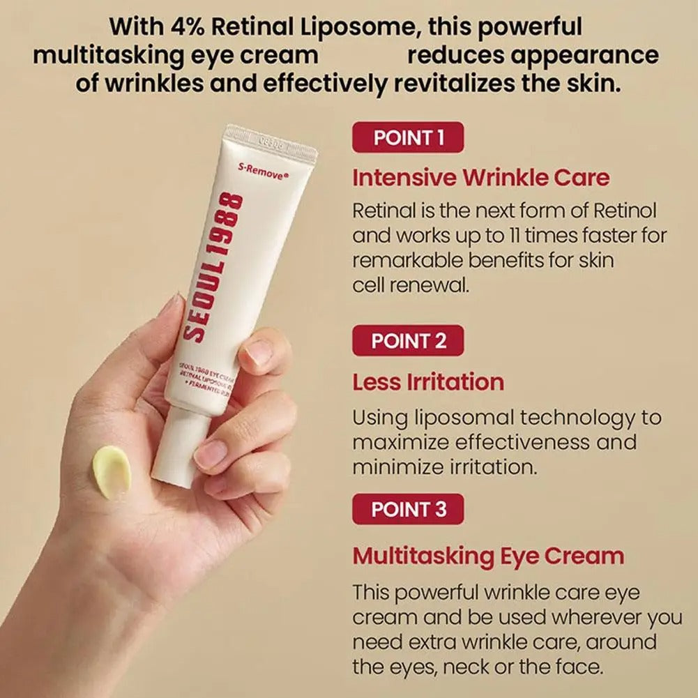 SEOUL 1988 Retinal Liposome 4% Anti-Aging Eye Cream