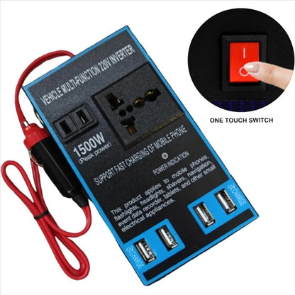 1500W Car Power Inverter – Charge Your Devices Anywhere, Anytime