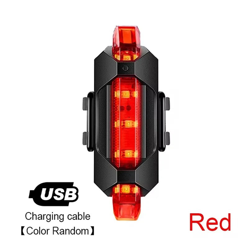 Ultra Bright USB Rechargeable Bike Light Set – Front & Rear Waterproof Cycling Lights