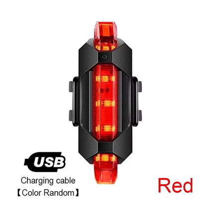Ultra Bright USB Rechargeable Bike Light Set – Front & Rear Waterproof Cycling Lights