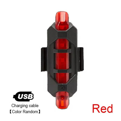 Ultra Bright USB Rechargeable Bike Light Set – Front & Rear Waterproof Cycling Lights