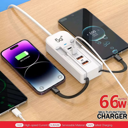6-in-1 Charge Multiple Devices at Once