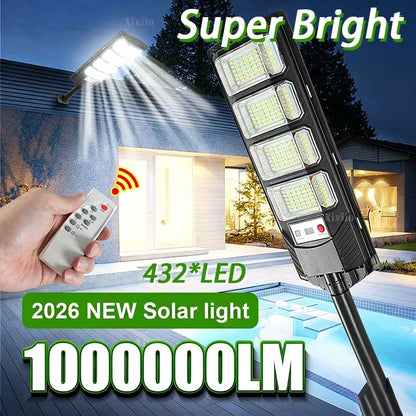432 LED Solar Street Light