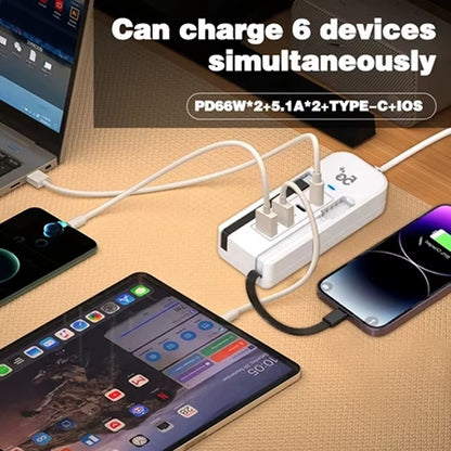 6-in-1 Charge Multiple Devices at Once
