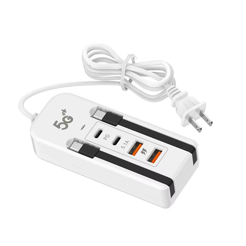 6-in-1 Charge Multiple Devices at Once