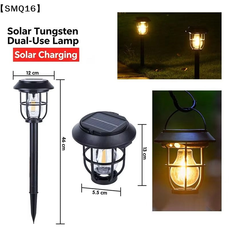 Solar Motion Sensor Garden Lantern