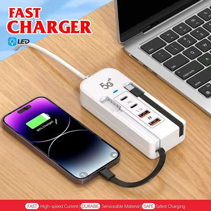 6-in-1 Charge Multiple Devices at Once