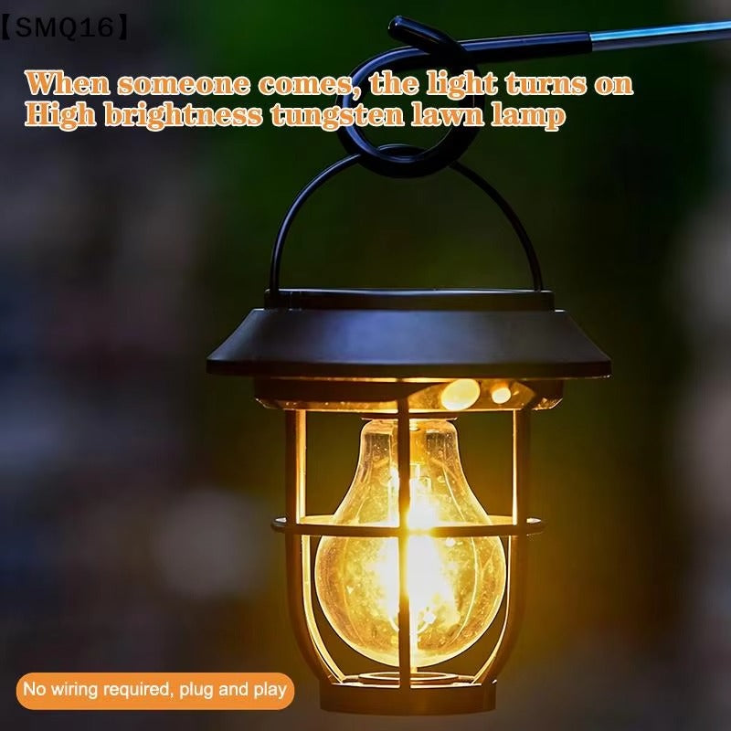 Solar Motion Sensor Garden Lantern